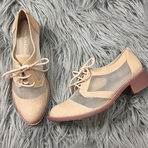 Loeffler Randall Leather and Mesh Oxford